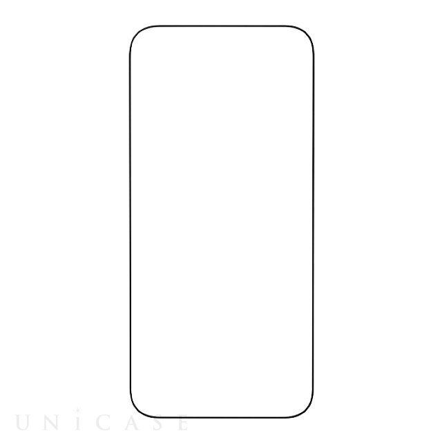 【iPhone14 Pro Max フィルム】iFace Round Edge Tempered Glass Screen Protector ラウンドエッジ強化ガラス 液晶保護シート (アンチグレア・ブラック)