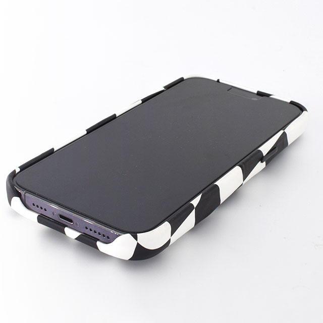 【iPhone14 Pro Max ケース】THE PUFFER CASE (CHECKERED)サブ画像