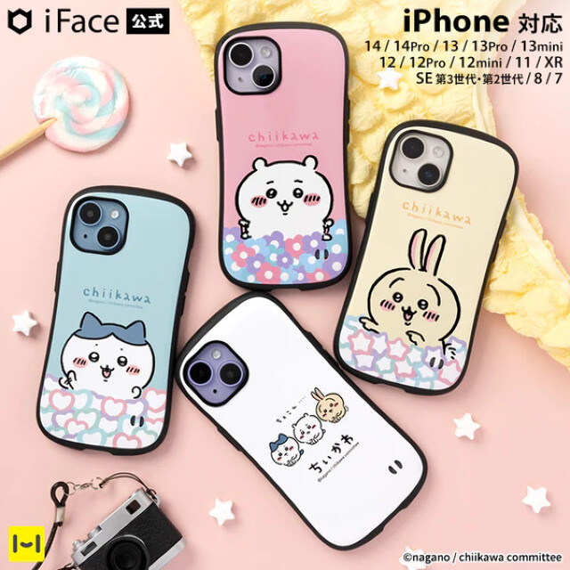 【iPhone14 Pro ケース】ちいかわ iFace First Classケース (ちいかわ/花)サブ画像