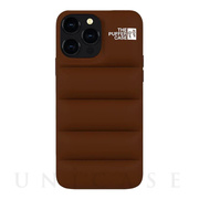 【iPhone14 Pro Max ケース】THE PUFFER CASE (HOT CHOCOLATE)