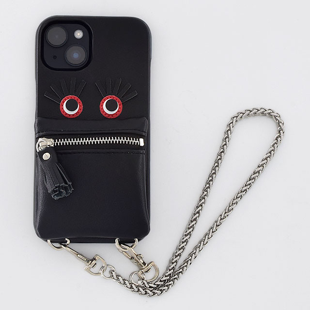 【iPhone14/13 ケース】follow me case (black)サブ画像