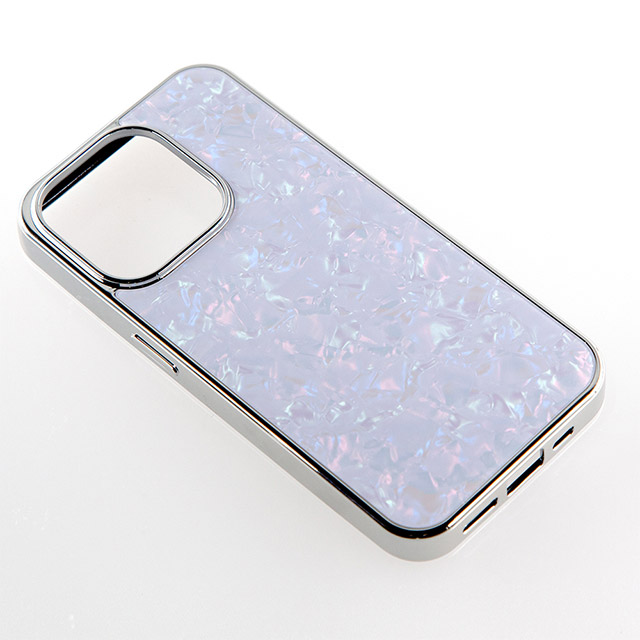 【iPhone15 Pro ケース】Glass Shell Case (lilac)サブ画像