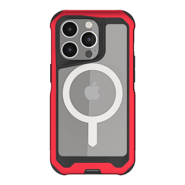 【iPhone15 Pro ケース】Atomic Slim with MagSafe (Red)