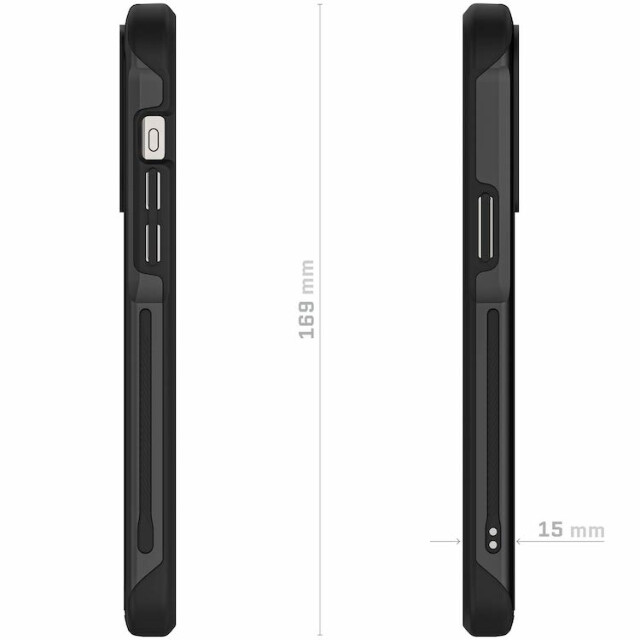 【iPhone15 Pro Max ケース】Atomic Slim with MagSafe (Black)サブ画像