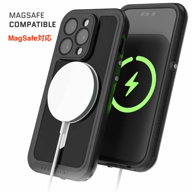 【iPhone15 Pro ケース】Nautical Slim with MagSafe (Smoke)サブ画像
