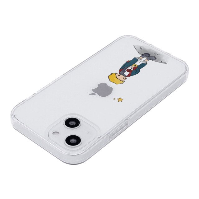 【iPhone15 ケース】ソフトクリアケース (リトルプリンスとバラ)サブ画像