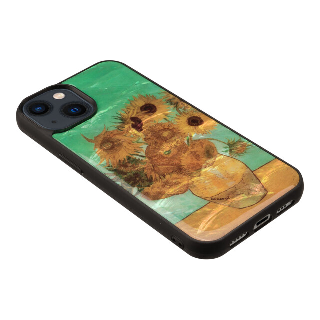 【iPhone15 ケース】天然貝ケース (ひまわり)サブ画像