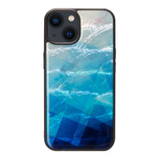 【iPhone15 Plus ケース】天然貝ケース (Blue ...