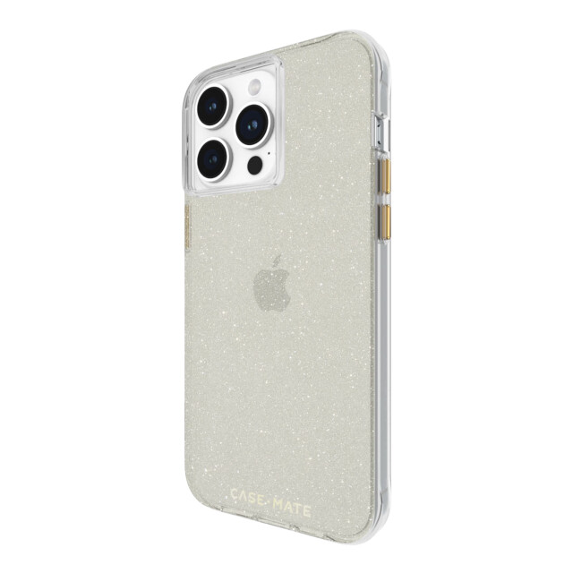 【iPhone15 Pro Max ケース】抗菌 リサイクル材料 Sheer Crystal (Champagne)サブ画像