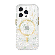 【iPhone15 Pro ケース】MagSafe対応 抗菌 リサイクル材料 Petite Fleurs