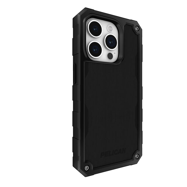 【iPhone15 Pro ケース】MagSafe対応 スタンド機能付きホルスター付属抗菌 リサイクル材料 Shield (Black)サブ画像