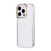 【iPhone15 Pro ケース】スタンド搭載ハイブリッドケース 「UTILO Cam Stand」 (ゴールド)