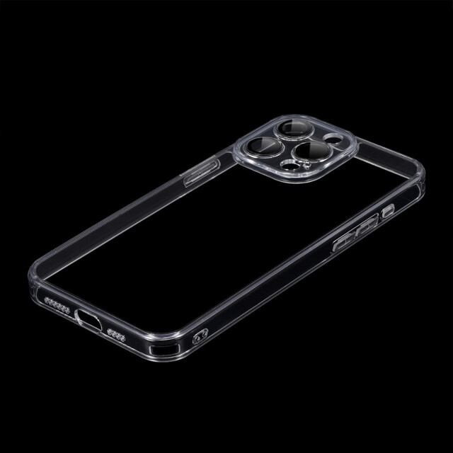 【iPhone15 Pro Max ケース】カメラレンズ保護ハイブリッドケース 「UTILO All Cover」 (クリア)サブ画像