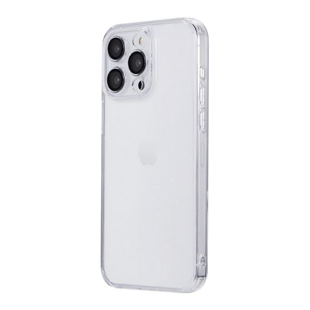 【iPhone15 Pro Max ケース】カメラレンズ保護ハイブリッドケース 「UTILO All Cover」 (クリア)