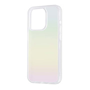 【iPhone15 Pro ケース】ガラスハイブリッドケース (マット/オーロラ)