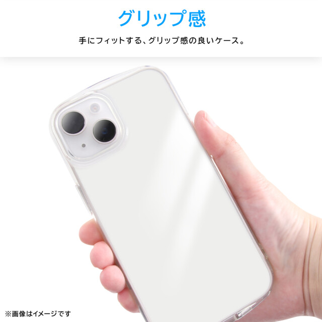 【iPhone15 Plus ケース】耐衝撃 TPUソフトケース PIKATEL (雲)サブ画像