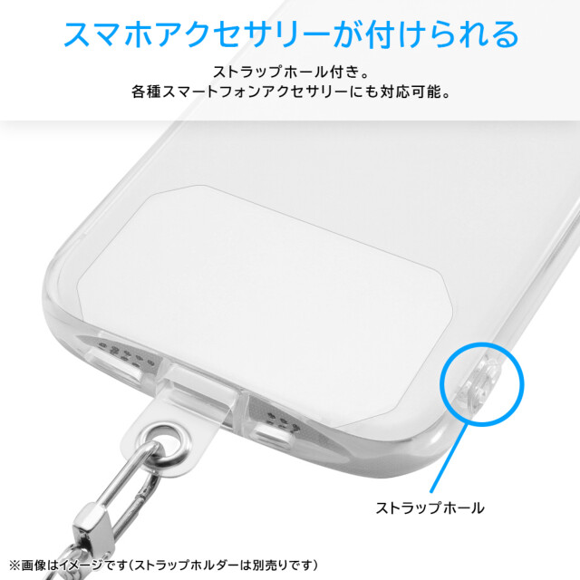【iPhone15 Plus ケース】耐衝撃 TPUソフトケース PIKATEL (雲)サブ画像
