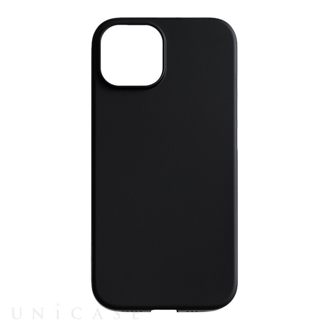 【iPhone15 ケース】Air jacket (Rubber Black)