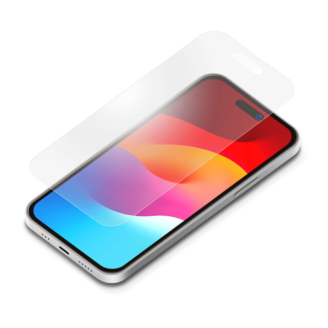 【iPhone15 Plus/15 Pro Max フィルム】ガイドフレーム付 液晶保護ガラス (ブルーライト低減/アンチグレア)サブ画像