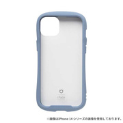 【iPhone15 Plus ケース】iFace Reflection強化ガラスクリアケース (ペールブルー)