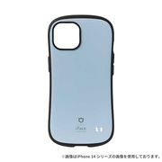 【iPhone15 ケース】iFace First Class KUSUMIケース (くすみブルー)