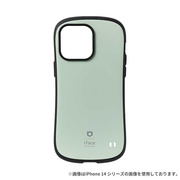 【iPhone15 Pro Max ケース】iFace First Class KUSUMIケース (くすみグリーン)