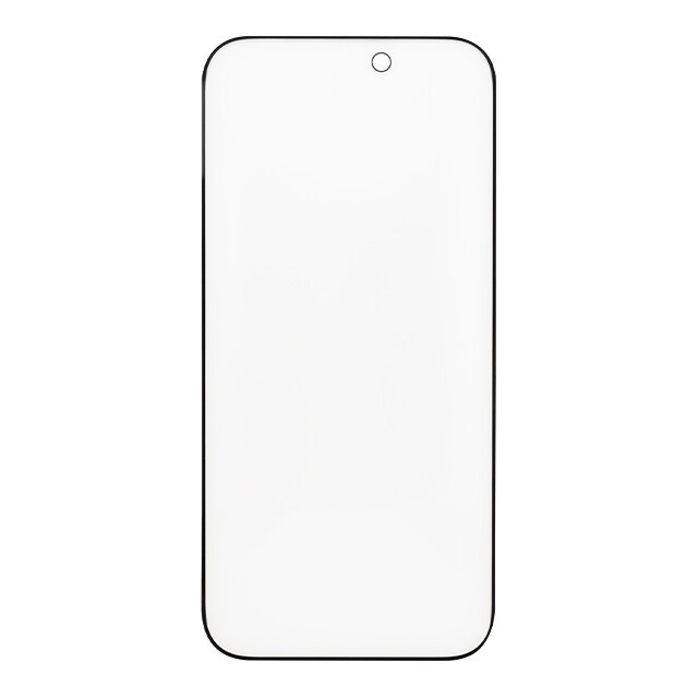 【iPhone15/14 Pro フィルム】iFace Round Edge Tempered Glass Screen Protector ラウンドエッジ強化ガラス 液晶保護シート (アンチグレア)