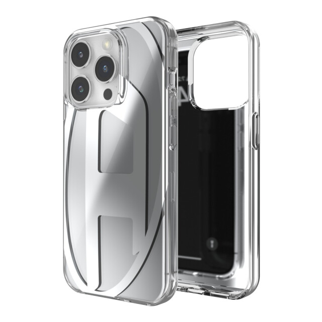 【iPhone15 Pro ケース】Oval D Clear (SilverMetallic)サブ画像