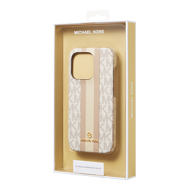 【iPhone15 Pro ケース】Slim Wrap Case Stripe for MagSafe (Vanilla)サブ画像