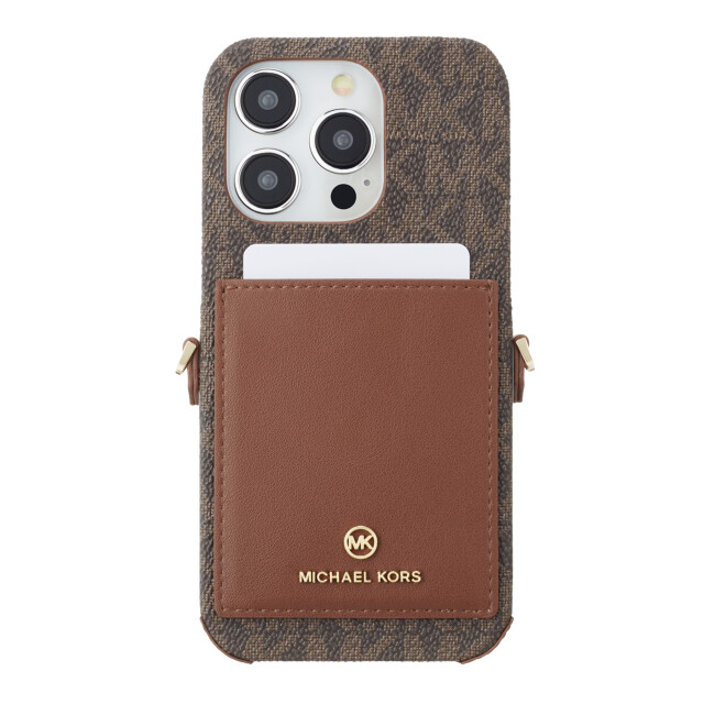 【iPhone15 Pro ケース】Wrap Case Pocket with Strap (Brown)サブ画像