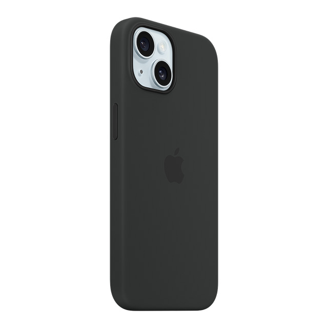 MagSafe対応iPhone 15 シリコーンケース - ブラックサブ画像