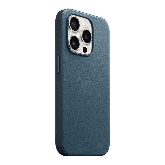 MagSafe対応iPhone 15 Pro ファインウーブンケース - パシフィックブルーサブ画像