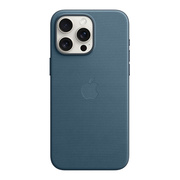 MagSafe対応iPhone 15 Pro Maxフ ァインウーブンケース - パシフィックブルー