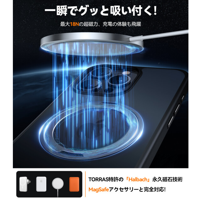 【iPhone15 Pro Max ケース】UPRO Ostand Pro Case (Black)サブ画像