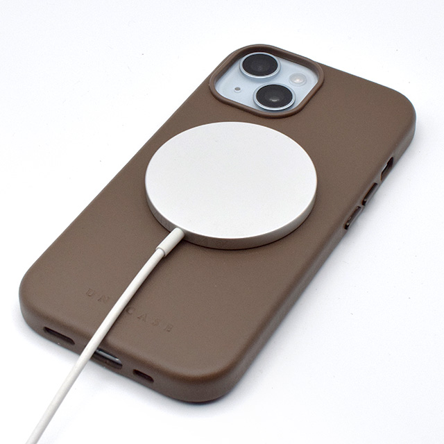【iPhone15/14/13 ケース】Leather Plain Case(brown)サブ画像