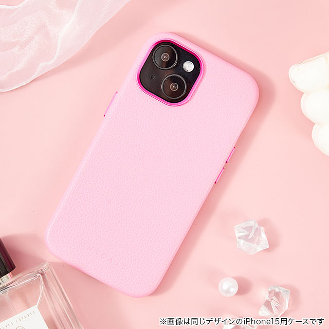 【iPhone15 Pro ケース】Heart Shrink Case(pink)サブ画像