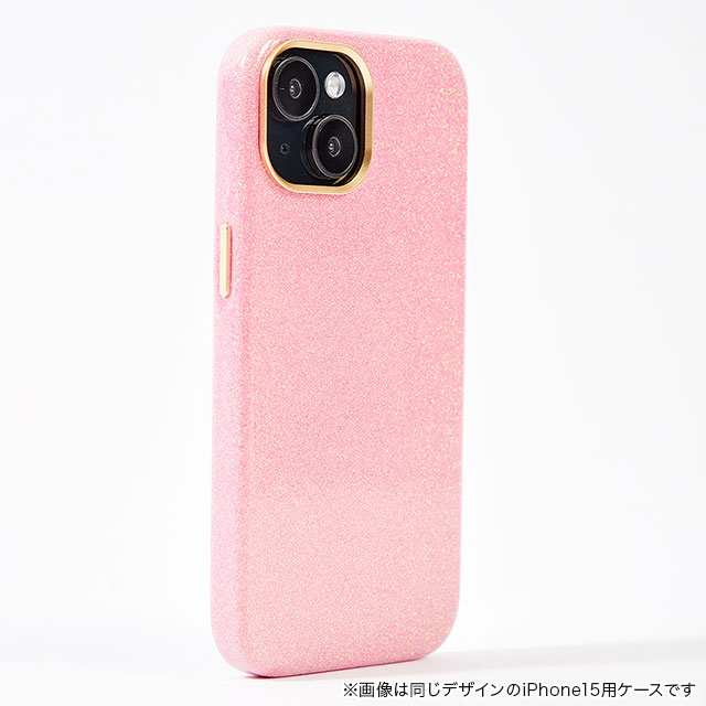 【iPhone15 Pro ケース】Sparkling Case(rose pink)サブ画像