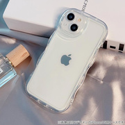 【iPhoneSE(第3/2世代)/8/7 ケース】Wavy Clear Case (clear)