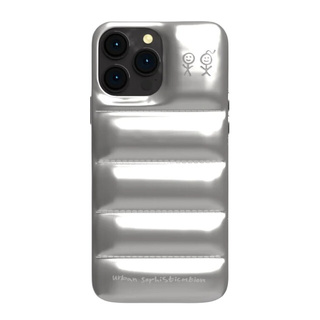 【iPhone15 Pro ケース】THE PUFFER CASE (CHROME)
