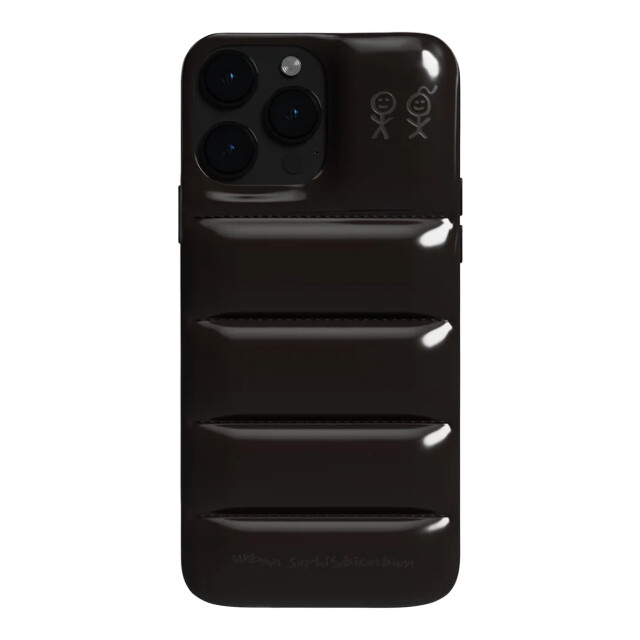 【iPhone15 Pro ケース】THE PUFFER CASE (DOUBLE ESPRESSO)