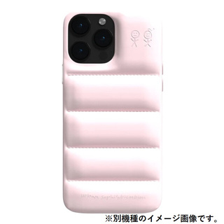 【iPhone14/13 ケース】THE PUFFER CASE (STRAWBERRY FROZEN YOGURT)