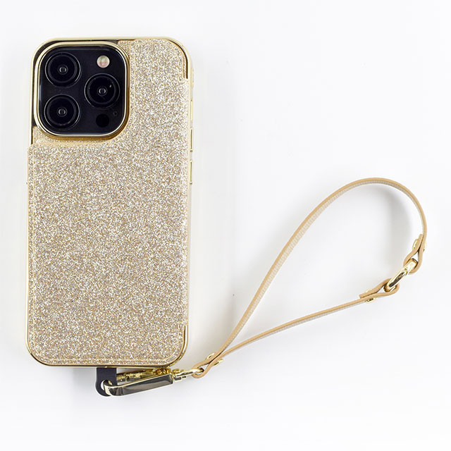 【アウトレット】【iPhone15 Pro ケース】Cross Body Case Duo (prism gold)サブ画像
