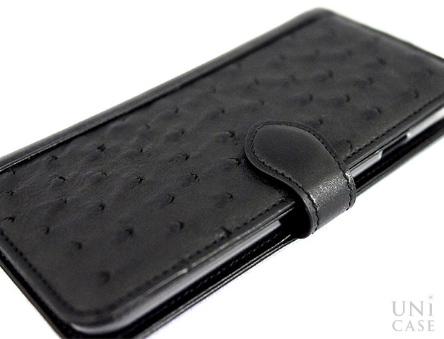 【iPhone6s/6 ケース】OSTRICH Diary Black for iPhone6s/6のベルト部分