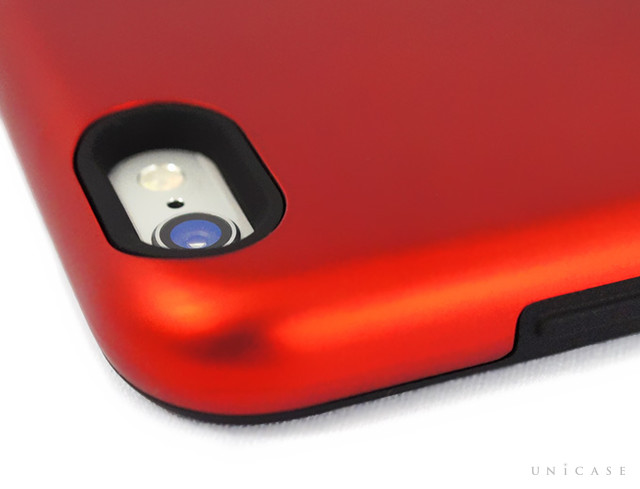 【iPhone6s/6 ケース】EVERLAST for iPhone6s/6 (Red)のカメラ・電源部分