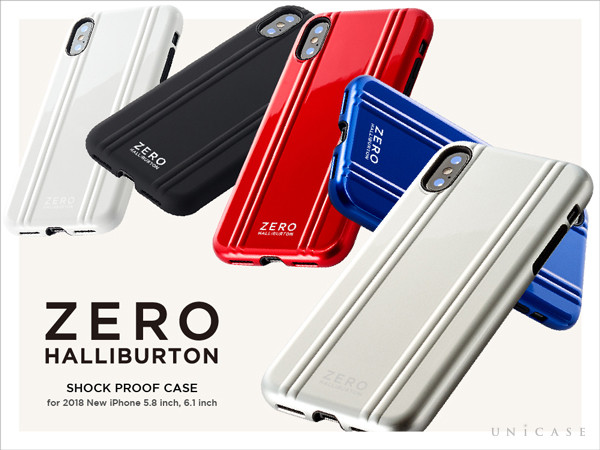 ZERO HALLIBURTON Hybrid Shockproof Case for iPhoneXS/X, iPhoneXR 