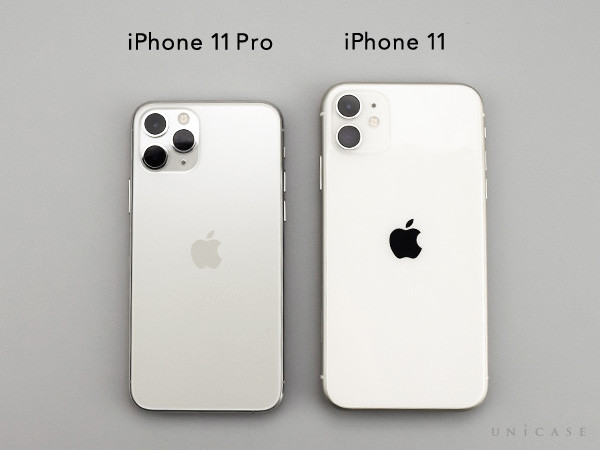 iPhone 11とiPhone 11 Pro本体 背面