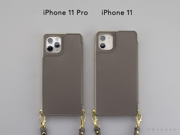 【iPhone11 Pro ケース】Cross Body Case for iPhone11 Pro (gray)装着レビュー iPhoneXSケースとの比較