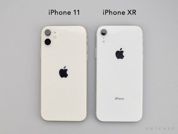 iPhone 11とiPhone XR本体 背面