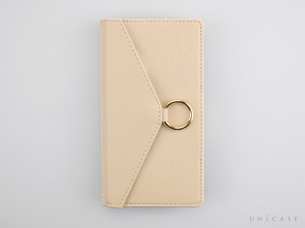 【iPhone12/12 Pro ケース】Letter Ring Flipcase 装着 正面