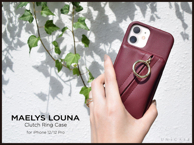 【Holiday Circus 2021 Nagoya】女性向けライフスタイルブランド「MAELYS LOUNA」からオシャレで便利なiPhoneケース “Clutch Ring Case”maroonカラーが登場